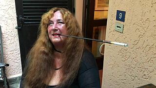 augusta smokes fetish cig with extra long holder like a slut