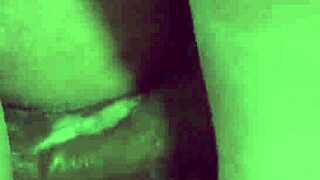 Curvy milf's juicy pussy teased slow by massive black cock
