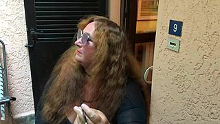 augusta smokes fetish cig with extra long holder like a slut