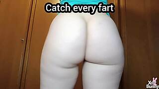 Fart fetish close-up: Romanian teen's hairy ass POV release