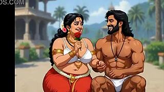 Vintage aunt's indian mature romance turns wildly taboo!