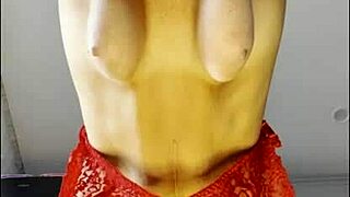 old lady moans for young stud's creampie health boost in cfnm doggystyle