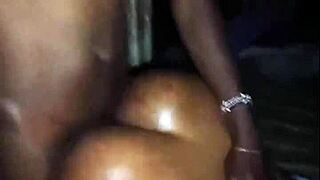 homemade kenyan ebony bent over big black cock pov