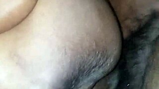 skinny ebony milf tight pussy stretched rough by small black cock pounding hard nonstop