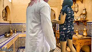 Saudi Husband Rams Iranian Wife's Kitchen Cunt