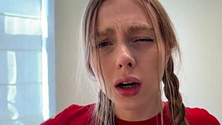 stepdad sneaks into bedroom and pounds petite stepdaughter's tight pussy hard