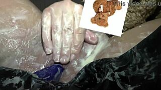extreme kinky food play drives her wild vibrator yogurt stepsister pussy orgasm