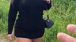 Sexy Curvy Latina Big Ass Hiker Bent Over by Neighbor's Huge Cock Outdoors