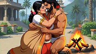 Vintage aunt's indian mature romance turns wildly taboo!