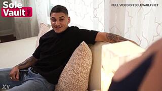 ever craved a milf goddess's soft soles footjob tease?