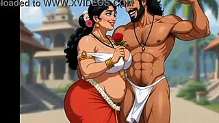 Vintage aunt's indian mature romance turns wildly taboo!