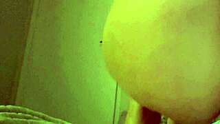 oh god, my huge tits bounce wild on this thick anal dildo ride... so slow!
