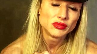 Fitness Cop Slut Squirts on Dildo in Roleplay Domination