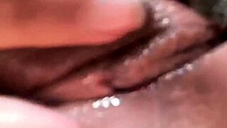 Colombian big ass latina masturbates hairy pussy with dildo in homemade bathroom real!
