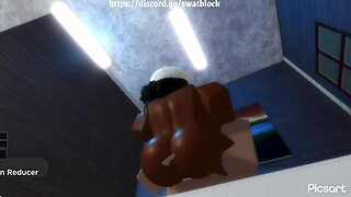 Neighbor Milf's Big Ebony Ass And Tits Bounce As She Begs For Black Cumshot Pounding!