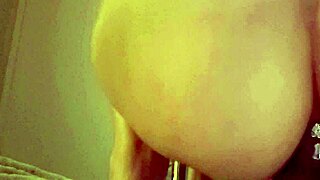 oh god, my huge tits bounce wild on this thick anal dildo ride... so slow!
