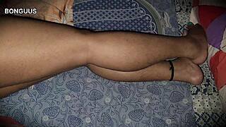 hey daddy, watch this hairy desi milf pussy get shared on our bed?