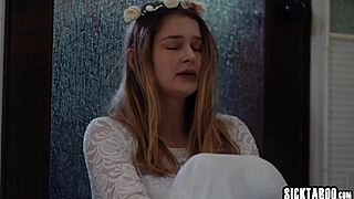 big tits bride bunny colby gets wet pussy fingered by sexy alex coal