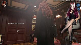 Secretary Upskirt Bound Milf Stockings Public Game Playthrough Ep 6