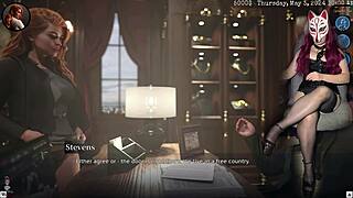 Secretary Upskirt Bound Milf Stockings Public Game Playthrough Ep 6