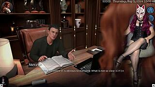 Secretary Upskirt Bound Milf Stockings Public Game Playthrough Ep 6