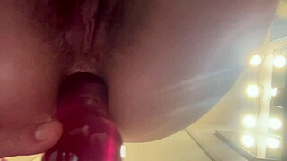 artemisia love italian milf stretches asshole anally in close up fetish
