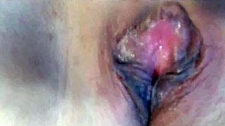 Cool mature webcam whore aimee close-up juicy shaved cunt