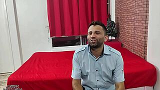 two brazilian milfs rip clothes for foot fetish fuck and cum