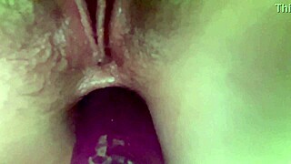 artemisia love italian milf stretches asshole anally in close up fetish