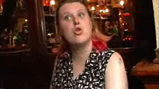 Casey Flashes Her Chubby British Snatch Outdoor With Dildo Tease!