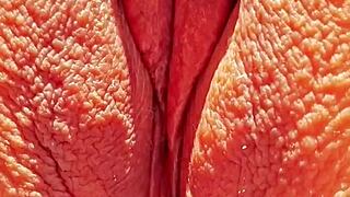 Mature Wife Flashes Horny Close-Up Shaved Cunt Outdoors