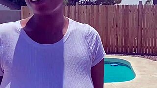 interviewing sexy tiana grand's big tits before bbc missionary fuck