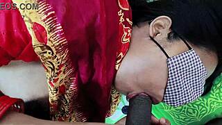 Naughty Desi Stepmom In Saree Fucks Stepsons Cock Hard First Time