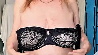 could that chubby cougar boss rip lingerie for dildo tease?