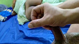 paki stepmom's tight shaved pussy takes stepson's hard thrusts in bedroom