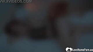 stepmom catches me jerking off in bed and we fuck sideways hardcore