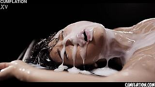 Emiri momota's nonstop cum flood bloats asian fuck doll!
