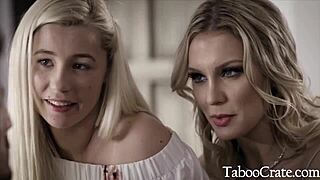 kinky stepmom stepdaughter hunt stepdaddy in hot casting!