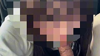 perverted bride's secret car skills make my cock throb uncontrollably