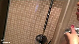 Why not join busty Arab milf Kira Queen for steamy shower cowgirling?