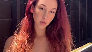 Italian Big Tits Milf Artemisia Love's Outdoor Smoking Fetish Solo