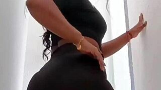 Latina Milf Visits Friend to Suck Big Black Cock in Exhibitionist Style