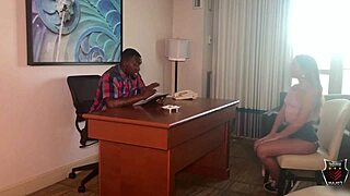 Hot babe Rose Isstar fucks Rome Major for that new job gig