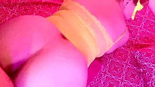 Blonde barmaid cheats bareback with strangers in hot room tryst!