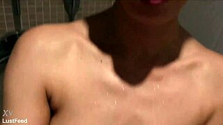 Why not join busty Arab milf Kira Queen for steamy shower cowgirling?
