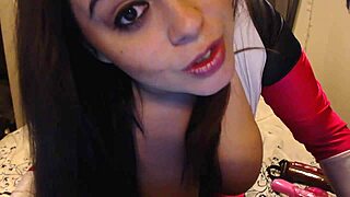 Latina milf instructs on cum swallow