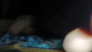 oh man my stepmom rocked my night fingering her wet pussy with two fingers till she squirted hard