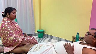 bengali big boobs wife makes horny husband cum twice quick