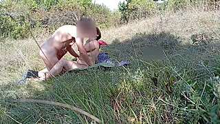 hot hungarian mature wife flashes huge natural tits before public outdoor pounding