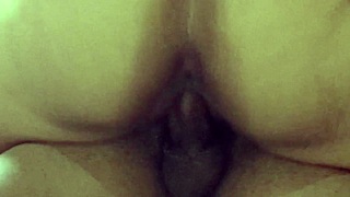 when my husband leaves i sneak next door for neighbor's thick cock creampie in my wet pussy